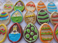 Cookies pascuales decoradas