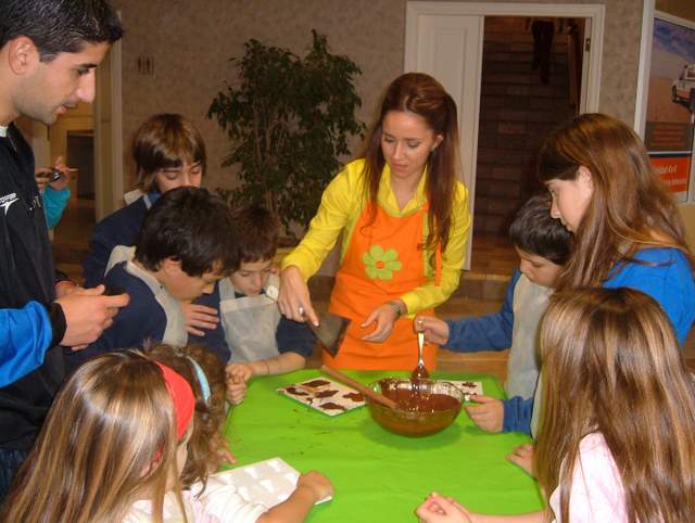 taller chicos chocolate