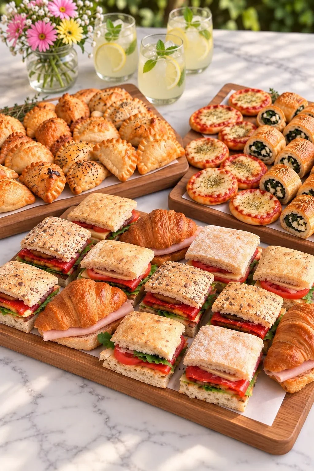 Lunch para cumpleaños 10 personas
